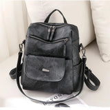 2025 Women’s Backpack Purse – Waterproof PU Leather Fashion Shoulder Bag & Casual Handbag for Daily Carry