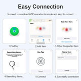 4–8 Pack ISOOCO Smart Item Finder – Bluetooth GPS Locator Tags Compatible with iOS Find My for Keys, Cars & Luggage