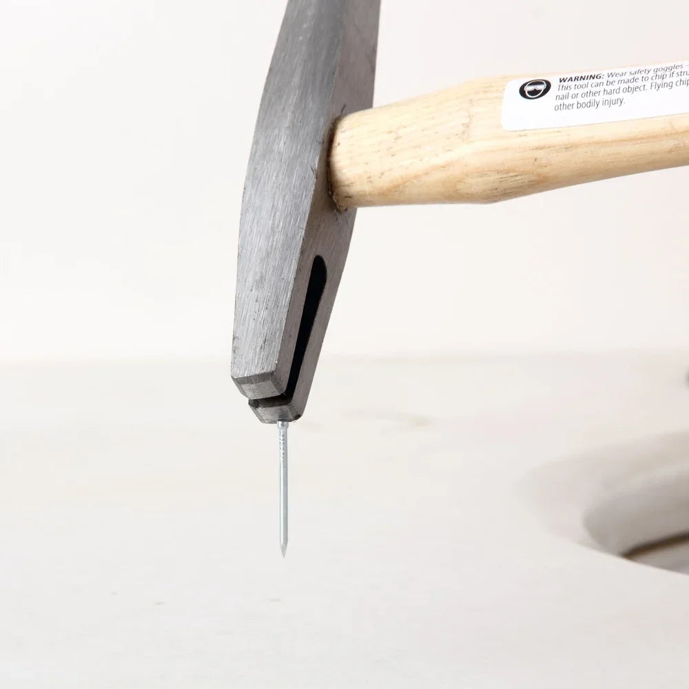 5oz Wood Handle Magnetic Tack Hammer (3-Pack) – Upholstery & Crafting Tool for Nail Fastening & Precision Projects