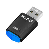 AX900 Dual Band Wireless USB Network Adapter – Driver-Free 900Mbps WiFi Receiver (2.4GHz/5GHz) for Laptop & PC – Windows 7/10/11 Compatible