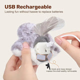 Flapping Bird Cat Toy – Interactive Catnip Kicker Toy for All Breeds, Realistic Motion Playtime Entertainment for Cats
