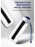 750ml Water Filter Bottle with Zero-Pressure Filtration – Outdoor & Emergency Purifier Cup
