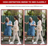 WiFi Wireless Intercom Smart Doorbell – 4.3” IPS Screen with HD Video Camera, Two-Way Audio & Home Security Surveillance System