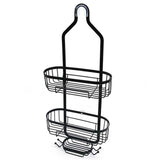 3-Tier Large Capacity Shower Shelves Rack – Wall/Hanging Organizer for Towels & Bath Accessories