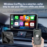 Ottocast U2-Air wireless CarPlay adapter – Bluetooth USB dongle activator for Audi, Toyota, Volkswagen & factory-wired CarPlay cars