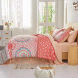 7-Piece Printed Comforter Bed-in-a-Bag Set — Comforter, Flat & Fitted Sheets, 2 Pillowcases, 2 Shams