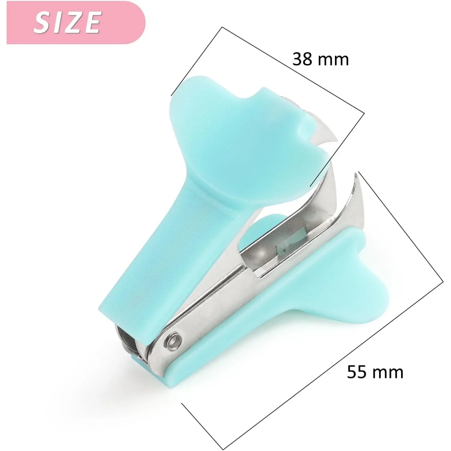 3-Pack Staple Removers – Staple Puller Tools for School, Office & Home (Pink, Blue, Purple)