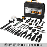 Household Tool Kit with Drill, Wrench & Socket Set – Complete Hand Tools for Home, Car & Mechanic Repairs 🧰✨