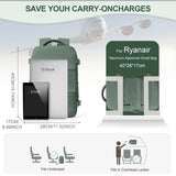 40x20x25 Cabin Travel Backpack – Ryanair Friendly Hand Luggage for Men & Women