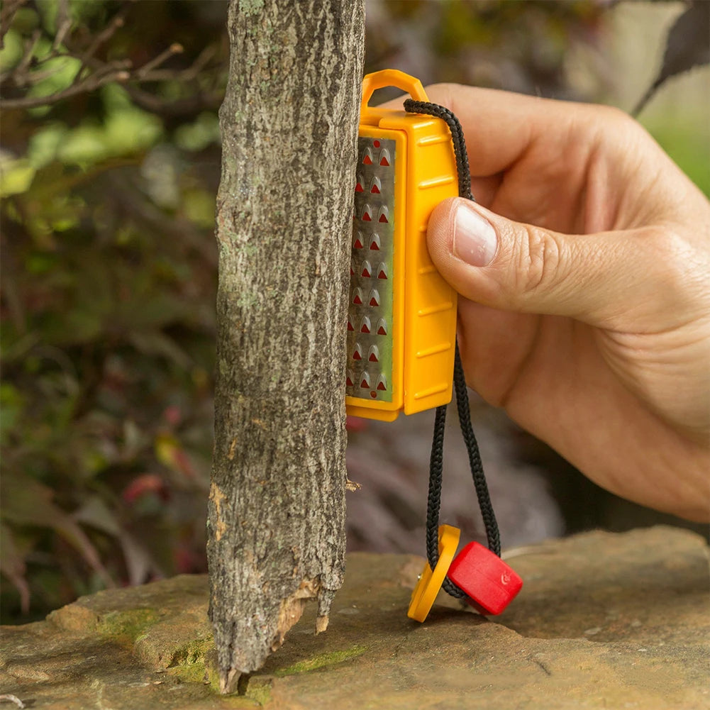 Portable Stainless Steel Tinder Maker – Fire Starter Tool for Outdoor Camping & Survival 🔥🪵