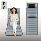 “Ultimate Full-Body Heated Vibration Massage Mat – 10 Motors Neck/Back/Leg Relief”