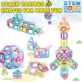 Magnetic Blocks Building Set – Educational STEM Construction Toys for Kids, Creative Learning Gift for Boys & Girls