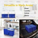 MegaMove 6-Pack Oversized Heavy-Duty Moving Bags with Zipper & Carry Handles – Space-Saving Storage Totes 🧳