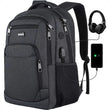 PAUDE 15.6" Laptop Backpack – School & College Bookbag for Men & Women | USB Charging Student Travel Daypack