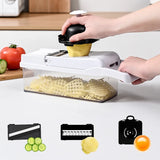 26-Piece Multifunctional Vegetable Slicer Set – Kitchen Cutter, Dicer & Shredder for Easy Meal Prep