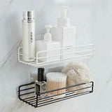 Wall-Mounted Corner Bathroom Shelf – Premium Stainless Steel Storage Rack for Shower & Vanity
