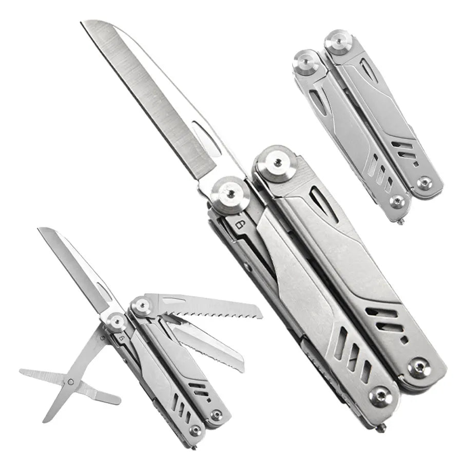 Multifunctional Tactical Pliers – Outdoor Survival Multi-Tool with Knife | Portable Camping Gear for Hiking, Emergency & EDC