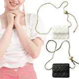 Women’s Mini Quilted Belt Bag – Versatile Crossbody Sling & Stylish Satchel Purse for Trendy Daily Wear