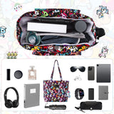 Official Tokidoki Unicorno large tote bag – lightweight women’s shopping & travel shoulder bag with Unicorno keychain