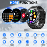 EIGIIS KE6 Smart Watch – 1.43” AMOLED Sports Watch for Men with Bluetooth Call, Health Monitoring & IP68 Waterproof Design