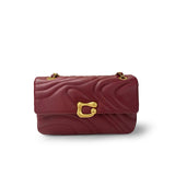 Genuine Leather Mini Crossbody & Shoulder Bag – Women’s Square Daily Commuter