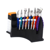 Optical Glasses Repair Kit – Professional Eyeglass Tool Set with 8 Pliers & 6 Screwdrivers (4.4-Inch Length) for Eyeglass Adjustment & Maintenance