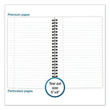 Wire-Bound Business Notebook – 80-Sheet Legal Ruled Journal with Perforated Pages for Meetings & Tasks 📓