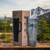 Sea Turtle 40 oz Stainless Steel Insulated Tumbler – Wide Mouth, Splash-Resistant Lid & Eco Friendly Gift for Her
