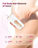 990000 Flash Laser Epilator – IPL Hair Removal Machine for Body, Bikini & Face (Men & Women)