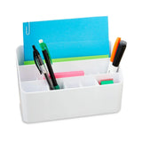 All-in-One Plastic Desktop Organizer with Multi-Drawers – Home, Office & School Storage System