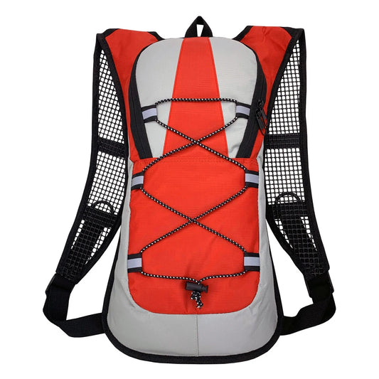 Reflective Hydration Backpack Vest for Cycling & Running – Lightweight Outdoor Knapsack for Hiking and Biking