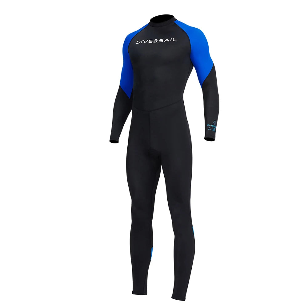 Men’s Full-Body Diving Skin Suit with Zipper – UV Protection, Breathable & Anti-Scratch Surfing Gear