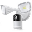 ieGeek 2K Wired Floodlight Security Camera – Outdoor Motion Sensor Cam with Color Night Vision, 110dB Siren & Two-Way Audio