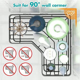 5-Piece No-Drill Shower Caddy & Shelf Set – Rustproof Stainless Bathroom Organizer