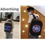 WiFi LED Display Walking Billboard Backpack – Multi-Function Business, Travel & Laptop Backpack