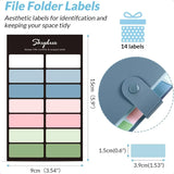 Expanding File Organizer with 8 Pockets – Accordion File Folders with Labels for Bills, Documents & School Supplies
