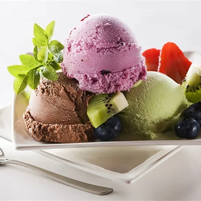 Portable Aluminum-Alloy Non-Stick Ice Cream Spoon / Baller Scoop – Stainless Steel Tool for Home Kitchen