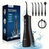 “USB Rechargeable Portable Oral Irrigator – 5-Mode Water Flosser with IPX7”
