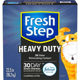 Heavy Duty Clumping Cat Litter – 30-Day Odor Control with Febreze Freshness, Low Dust, 3X Carbon Odor-Eliminating Formula
