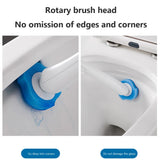 Wall-Mounted Disposable Toilet Brush & Holder Set – Includes 8/16/24 Refill Heads
