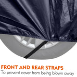 Universal Full Sedan Car Cover – Reflective, Waterproof, UV & Scratch-Resistant Protection