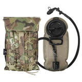 KRYDEX 500D Tactical Hydration Carrier – MOLLE 50oz Water Bladder Pouch | 1.5L Outdoor Hiking Hydration Pack