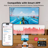 Home Rowing Machine — 32-Level Adjustable Magnetic Resistance, LED Monitor, Tablet Holder, Bluetooth Fitness Trainer