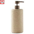 Faux Stone Soap Pump – Compact Modern Lotion & Soap Dispenser for Bathroom or Kitchen