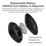 4–8 Pack ISOOCO Smart Item Finder – Bluetooth GPS Locator Tags Compatible with iOS Find My for Keys, Cars & Luggage