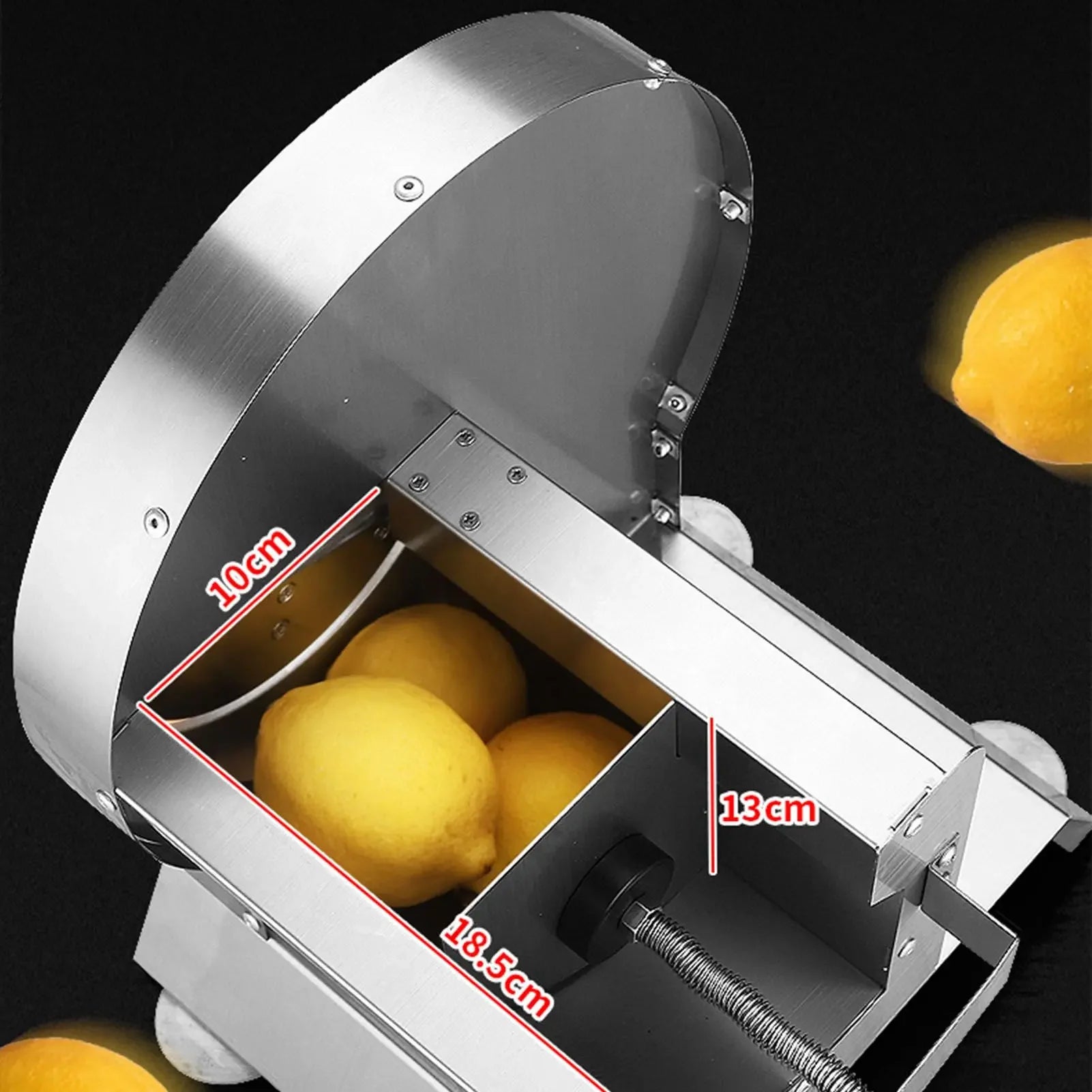Commercial Manual Slicing Machine – Adjustable Thickness Vegetable & Fruit Cutter for Kitchen / Restaurant