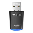 AX900 Dual Band Wireless USB Network Adapter – Driver-Free 900Mbps WiFi Receiver (2.4GHz/5GHz) for Laptop & PC – Windows 7/10/11 Compatible