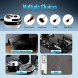 2500 W Handheld High-Temperature Pressurized Steam Cleaner – 3 Brush Heads for Kitchen & Home Use