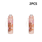 800ml Astronaut Sports Water Bottle with Straw & Carry Handle for Kids (Large Capacity)