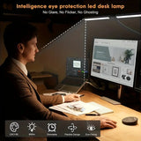 💡 24W LED Architect Desk Lamp – Eye-Care Home Office Lamp with Fixture, 5 Color Modes & Stepless Dimming